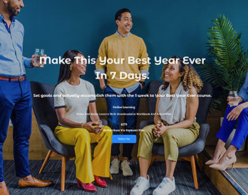 One Week To Your Best Year Ever Course