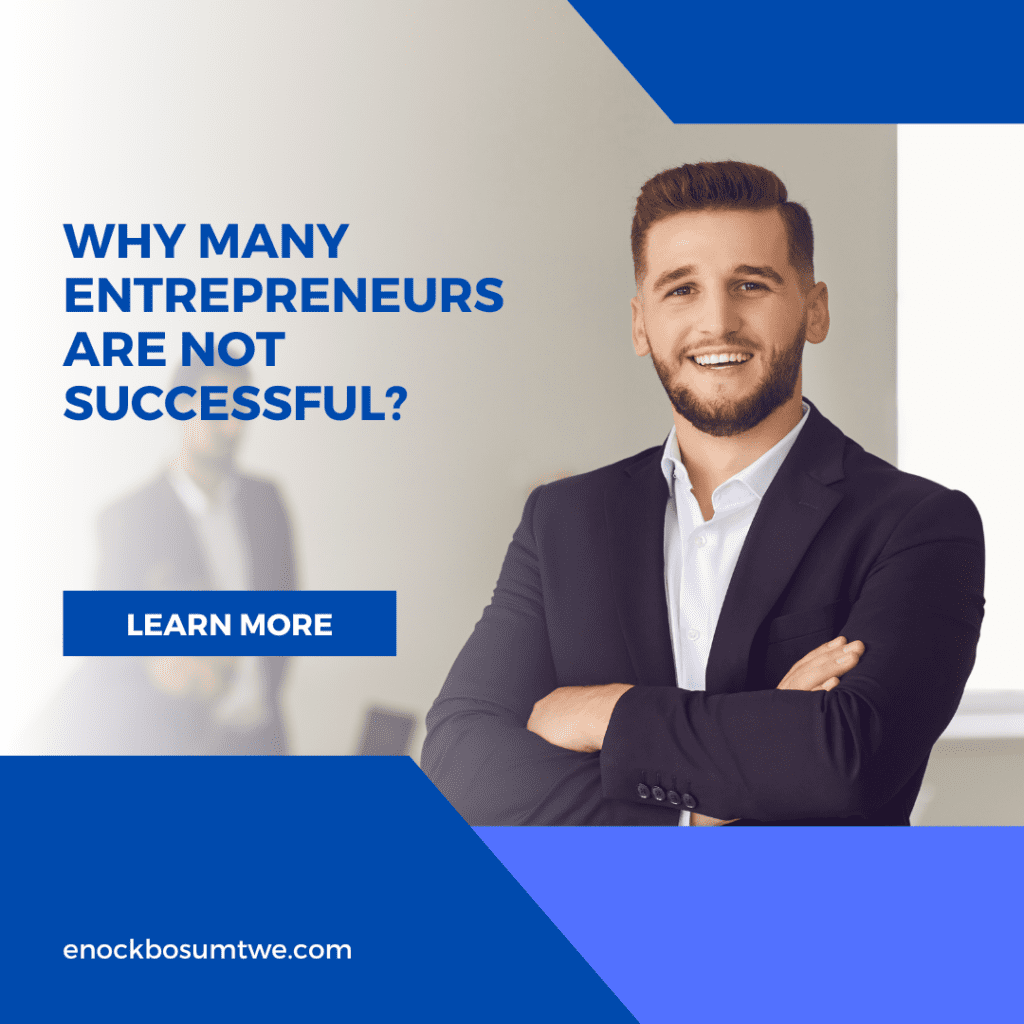 Why many Are not successful