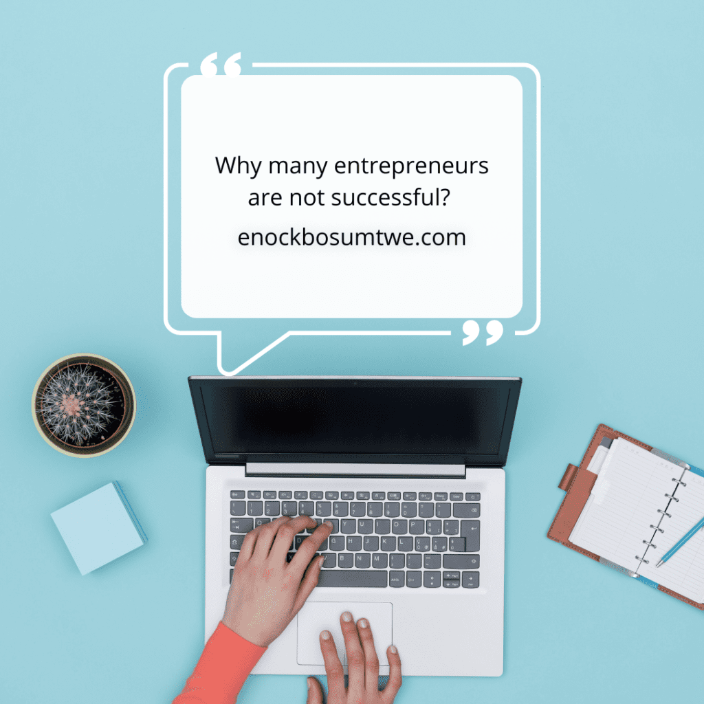 Why many Are not successful